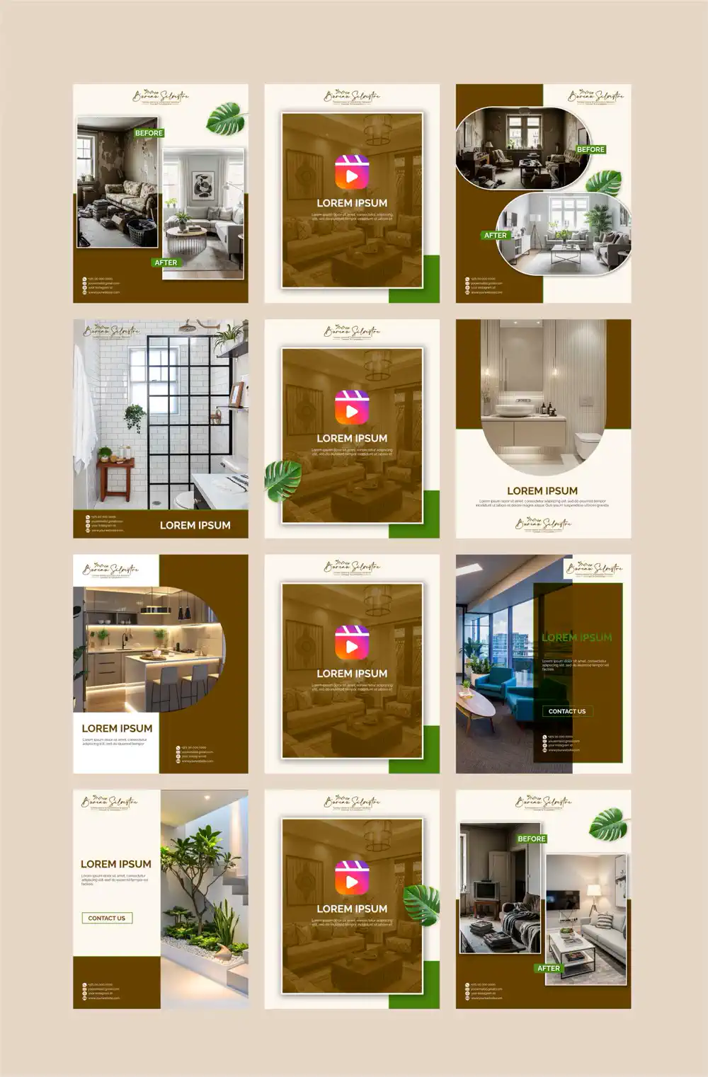 BS Fitout Grid Copy social media campaign