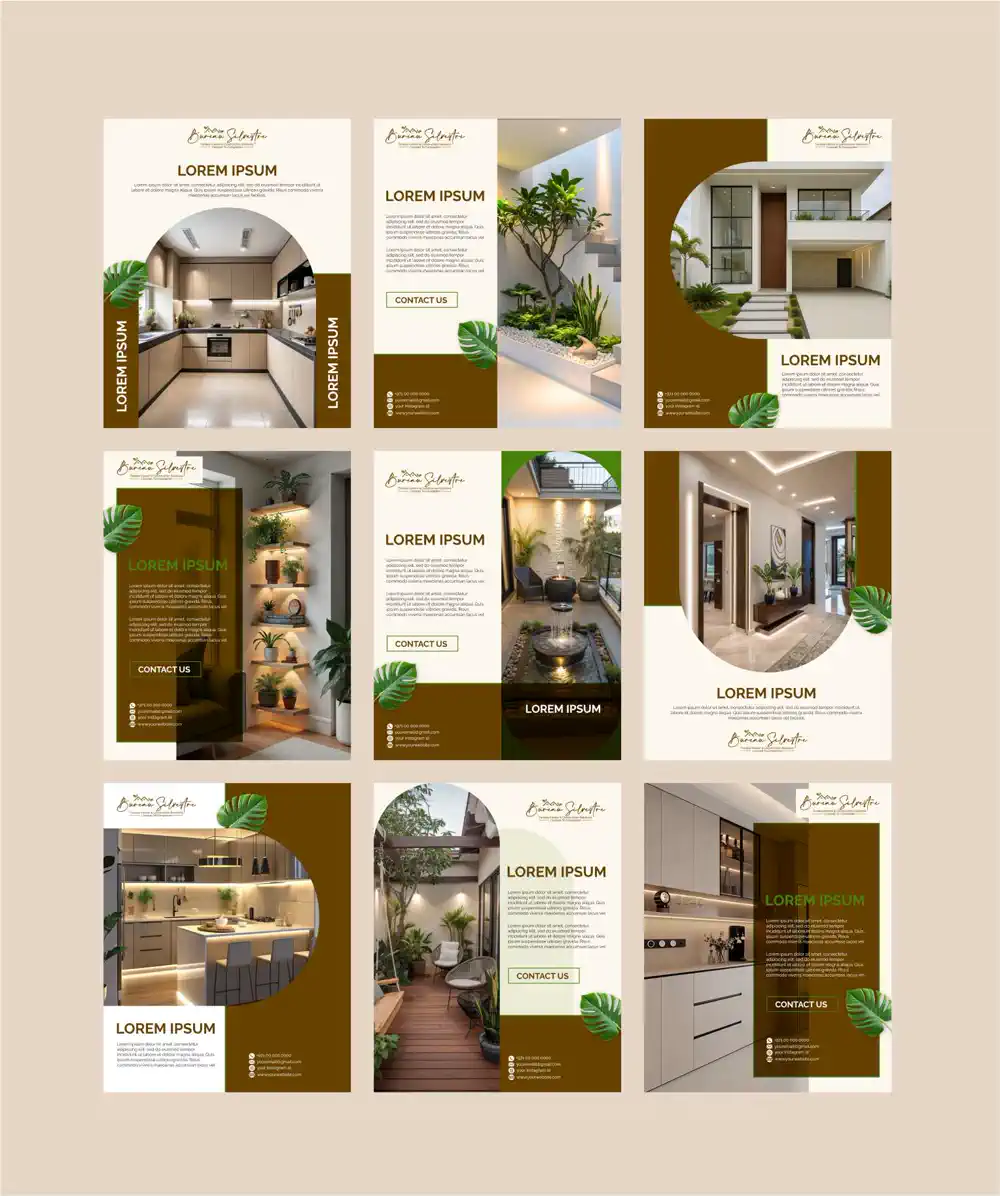 BS Fitout Grid social media campaign
