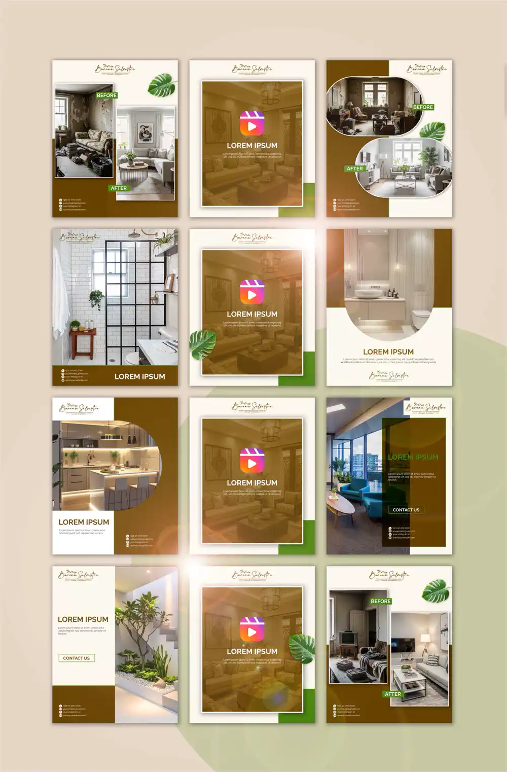 BS Mockup social media campaign